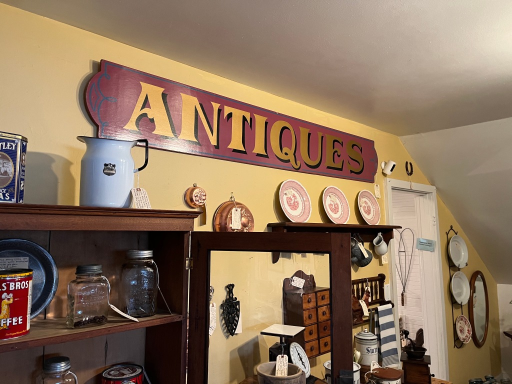 Display of antiques