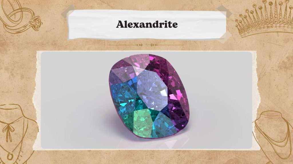 Alexandrite gemstone